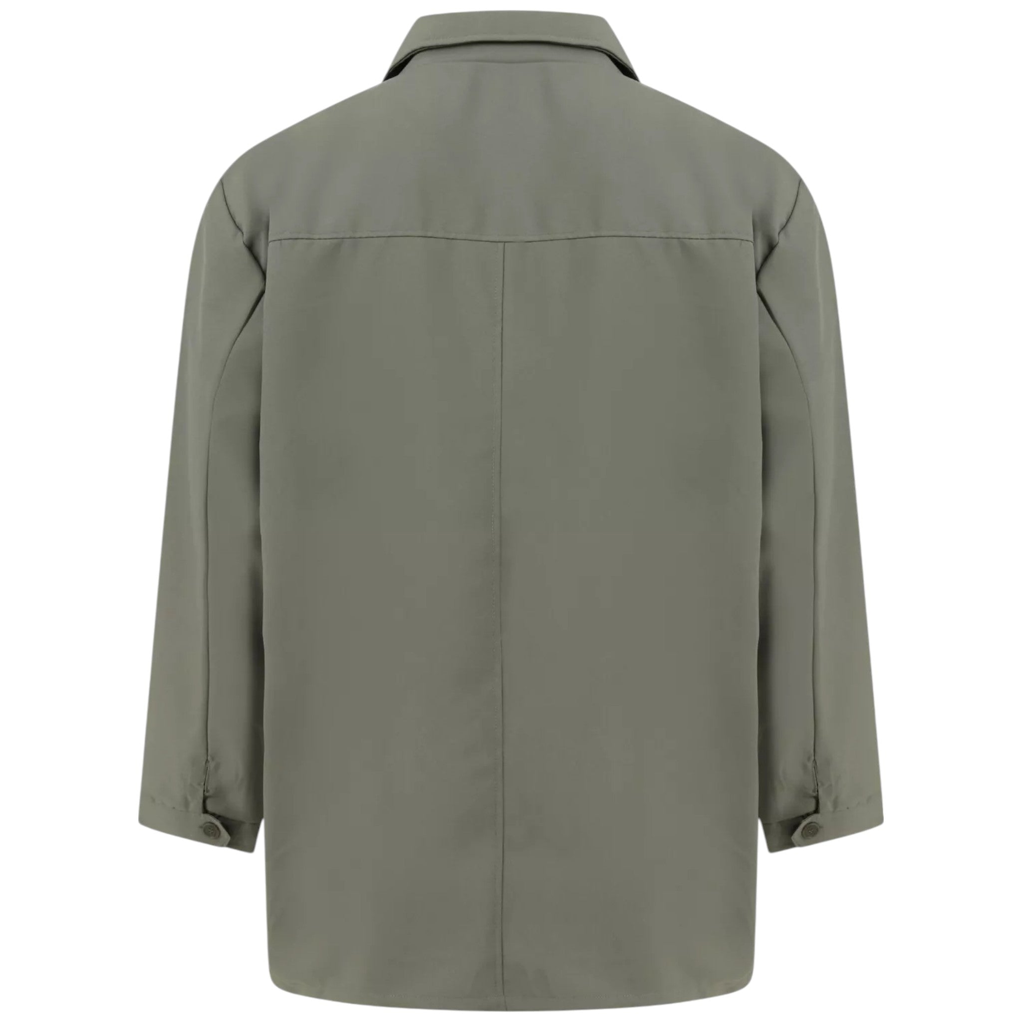 men's plus size sage green jacket with long sleeves – casual lightweight outerwear